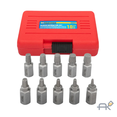 Головки-экстракторы для извлечения поврежденных болтов/гаек. набор 10пр. PA-909U1( 65784)